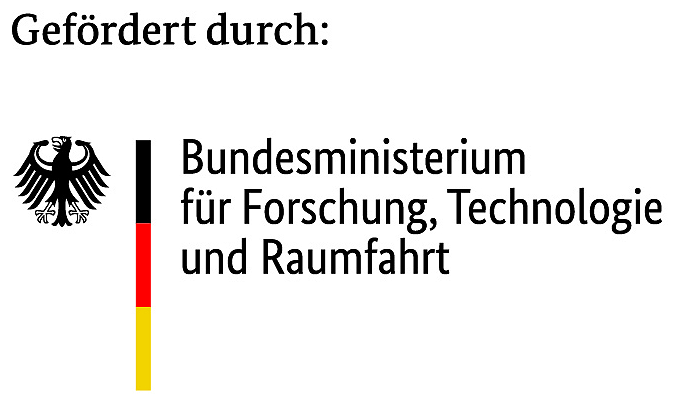 Gefördert durch das Bundesministerium für Forschung, Technologie und Raumfahrt