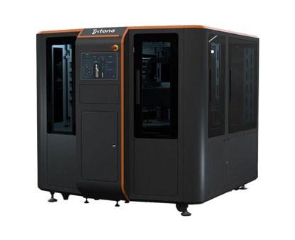 Ausgangsbild: derselbe 3D-Drucker als freigestelltes Katalogfoto